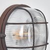 Chaquire Muurlamp Bruin, Roest, 1-licht