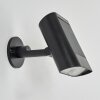 Usmagama Solarlamp LED Zwart, 1-licht, Bewegingsmelder