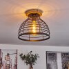 Omba Plafondlamp Hout licht, 1-licht