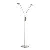 FHL easy Luna Staande lamp LED Nikkel mat, 2-lichts