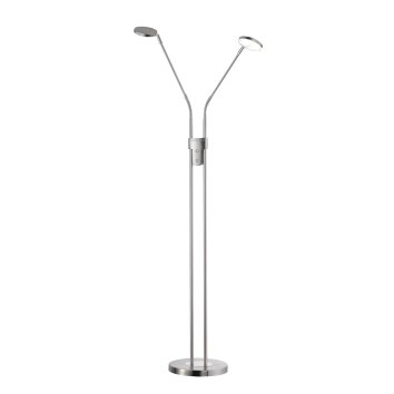 FHL easy Luna Staande lamp LED Nikkel mat, 2-lichts