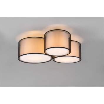 Cerdedo Plafondlamp Wit, 3-lichts