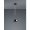 Trio Madison Hanger LED Zwart, 1-licht