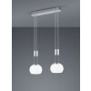 Trio Madison Hanglamp LED Nikkel mat, 2-lichts