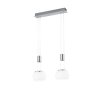 Trio Madison Hanglamp LED Nikkel mat, 2-lichts