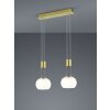 Trio Madison Hanglamp LED Messing, 2-lichts