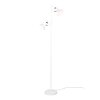 Trio Roxie Staande lamp Wit, 2-lichts