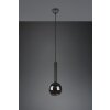 Trio Clayton Hanglamp Zwart, 1-licht