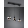 Trio Lumina Hanglamp Zwart, 3-lichts