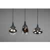 Trio Lumina Hanglamp Zwart, 3-lichts