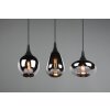 Trio Lumina Hanglamp Zwart, 3-lichts