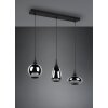 Trio Lumina Hanglamp Zwart, 3-lichts