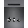 Trio Lumina Hanglamp Zwart, 3-lichts