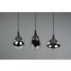 Trio Lumina Hanglamp Zwart, 3-lichts