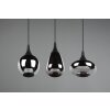 Trio Lumina Hanglamp Zwart, 3-lichts