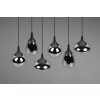 Trio Lumina Hanglamp Zwart, 6-lichts