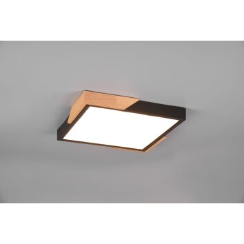 Reality Meta Plafondlamp LED Zwart, 1-licht