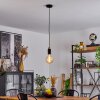 Brenier Hanger Hout donker, Zwart, 1-licht