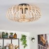 Oravi Plafondlamp Hout licht, 1-licht