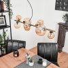 Chehalis Hanglamp LED Messing, Zwart, 9-lichts