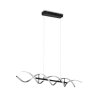 Trio Sequence Hanglamp LED Aluminium, Zwart, 1-licht