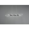 Trio Sequence Hanglamp LED Aluminium, Zwart, 1-licht