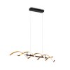 Trio Sequence Hanglamp LED Messing, Zwart, 1-licht