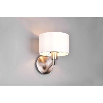 Trio Cassio Muurlamp Nikkel mat, 1-licht