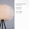 Leuchten-Direkt PAPEL Staande lamp Wit, 1-licht