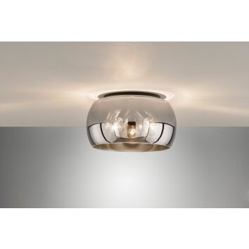 Fischer & Honsel Dima Plafondlamp Zwart, 3-lichts