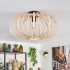 Oravi Plafondlamp Hout licht, 1-licht