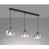 Fischer & Honsel Amos Hanglamp Zwart, 3-lichts