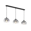 Fischer & Honsel Amos Hanglamp Zwart, 3-lichts