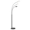 Fischer & Honsel Dent Staande lamp LED Zwart, 3-lichts