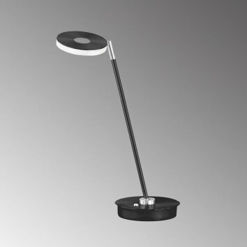 Fischer & Honsel Dent Tafellamp LED Zwart, 1-licht