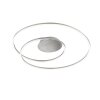 Fischer & Honsel Holy Plafondlamp LED Nikkel mat, 1-licht, Afstandsbediening