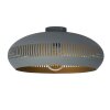 Lucide RAYCO Plafondlamp Grijs, 1-licht