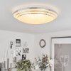 Villeveyrac Plafondlamp LED Wit, 1-licht, Afstandsbediening