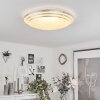 Villeveyrac Plafondlamp LED Wit, 1-licht, Afstandsbediening