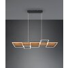 Trio Harper Hanglamp LED Zwart, 1-licht