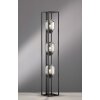 Fischer & Honsel Regi Staande lamp Zwart, 3-lichts