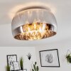 Belleguette Plafondlamp Zilver, 3-lichts