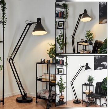 Estancarbon Staande lamp Zwart, 1-licht