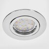 Kerrouan Inbouw verlichting LED Chroom, 1-licht