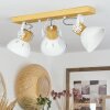 Orny Plafondlamp Natuurlijke kleuren, Wit, 3-lichts