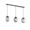 Fischer & Honsel Regi Hanglamp Zwart, 3-lichts