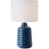 Brilliant Ilysa Tafellamp Blauw, 1-licht