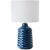 Brilliant Ilysa Tafellamp Blauw, 1-licht