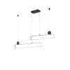 Trio Grant Hanglamp LED Aluminium, 1-licht