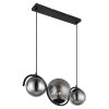 Globo PORRY Hanger Zwart, 3-lichts